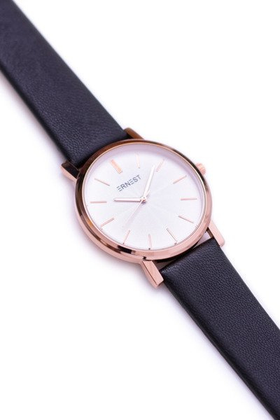 Dámske čierne hodinky Ernest Vega