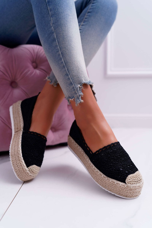 Dámské Espadrilky černé Lovely Haven