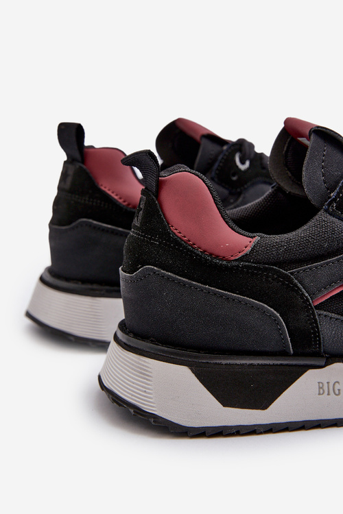 Pánské tenisky s paměťovou pěnou Memory Foam System Big Star NN174350 Černé