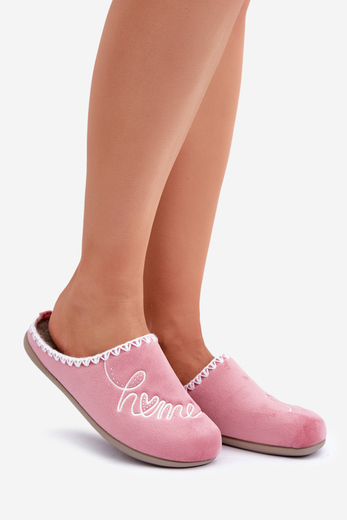 Domáca Obuv Dámske Papuče Inblu Ružové GF000026