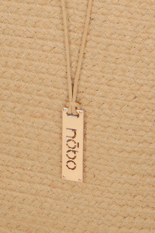 Beach Bag NOBO XP0400-C020 béžový čierny kôš