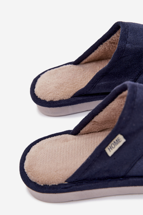 Pánske papuče tmavomodré Selomir