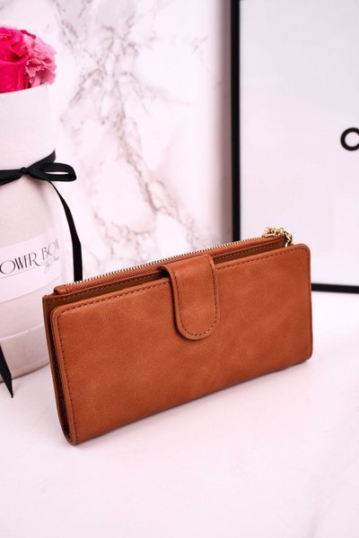 Velká Dámská Peněženka S Kabelkou A Třásněmišedá Hnědá