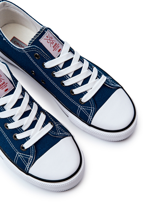Pánské klasické tenisky Cross Jeans JJ1R4004C Námořnická modrá