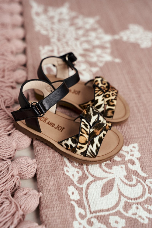 Dětské Sandály pro Dívky leopardí Mimi