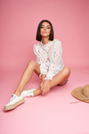 Dámske espadrilles Big Star White FF274143