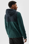 Pánský Polar S Kapucí Regular 4FWAW24TFLEM269-40S Tmavě Zelená