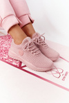 Dámské Tenisky Memory Foam Big Star HH274299 Růžové