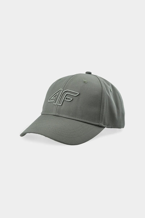 Čiapka S Šiltom 4F STRAPBACK Unisex Khaki 4FWAW24ACABU314-43S