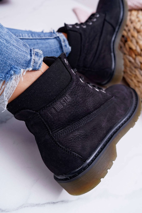 Dámska veľká hviezda Black EE274014 topánky