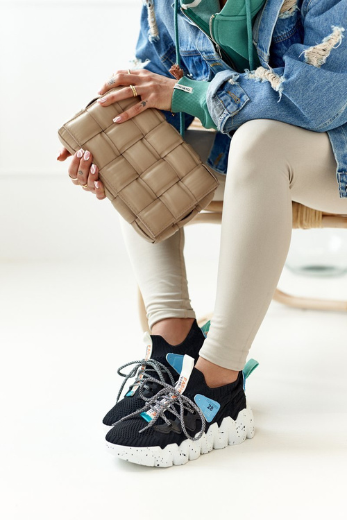 Dámská Sportovní Ponožky Boty Černé Fashion Pioneer