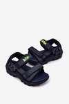 Detské sandále Lee Cooper LCW-25-34-3569K tmavomodré