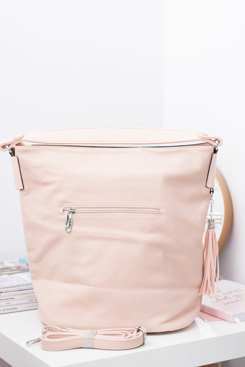 Large Bag Ladies Shopper Bag Powder Pink