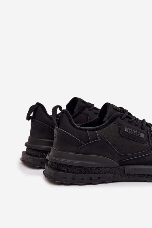 Pánske športové topánky s izoláciou SS174411 HI-POLY SYSTEM Čierne