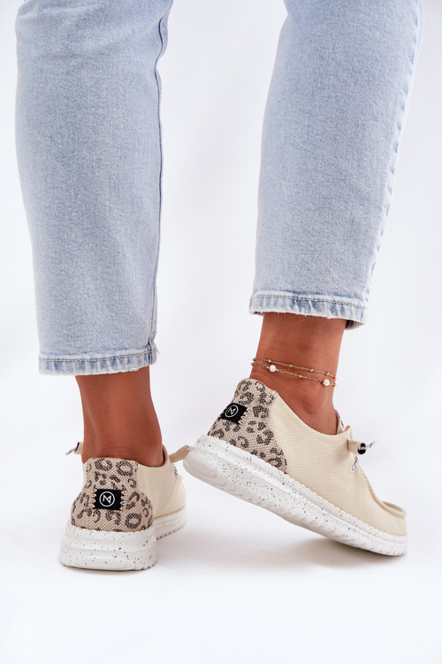 Lehké Dámské Polobotky McKeylor 96116 Béžové