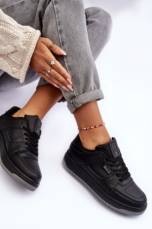 Dámské sportovní boty Sneakersy Big Star MM274353 Černé