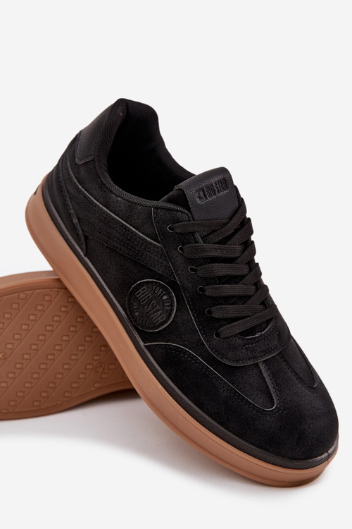 Pánske Nízke Tenisky Big Star SS174019 HI-POLY SYSTEM Čierne