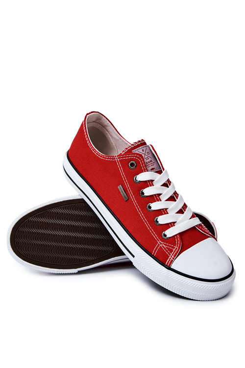 Pánské klasické tenisky Cross Jeans JJ1R4002C červená