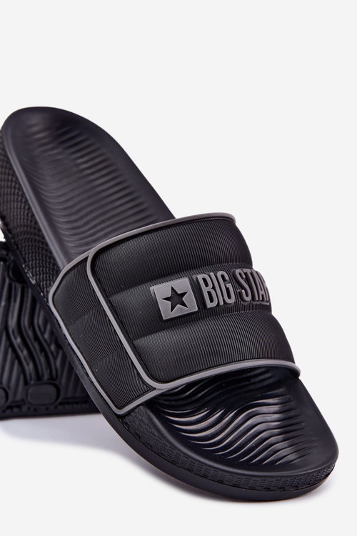 Pánske šľapky Big Star RR174A043 Čierne