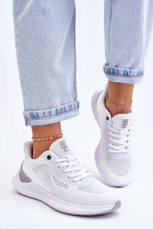 Dámské lehké sportovní boty Memory Foam System Big Star LL274297 Bílé