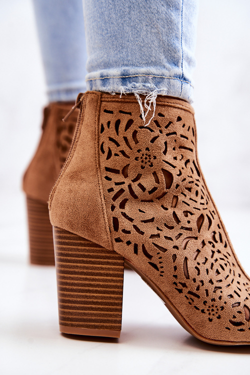 Prolamované Boty Na Sloupek Camel Brittany