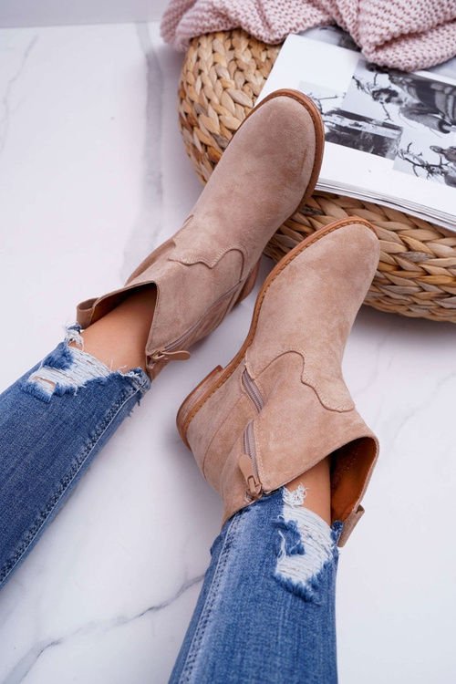 Dámské Boty Béžové Ellen