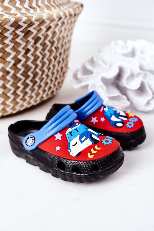 Dětské Pěnové Nazouváky S Autem Černé