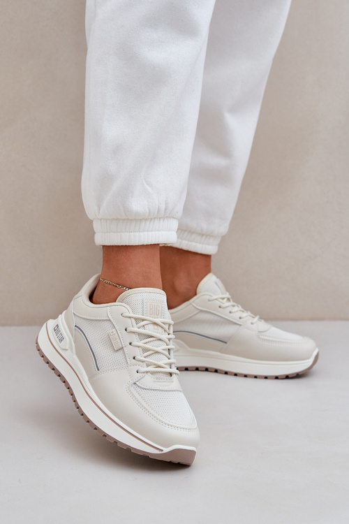 Dámské Tenisky Big Star NN274A088 Světle béžové