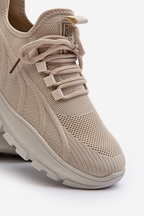 Pánske tenisky HI-POLY SYSTEM Big Star NN174469 béžové