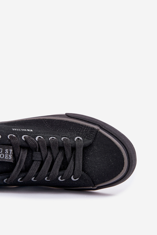 Nízke Pánske Tenisky Big Star NN174018 Čierne