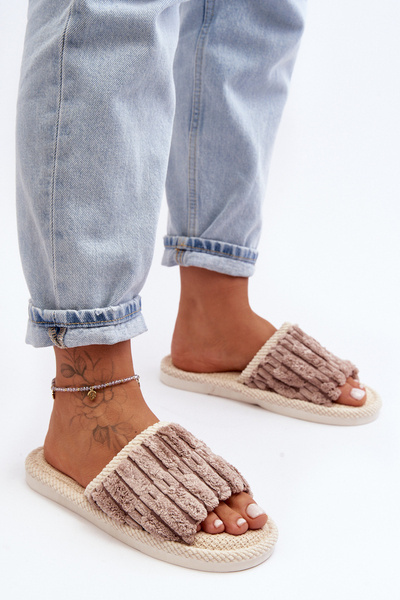 Dámské Klasické Domácí Obuv Hnědé Rirovi