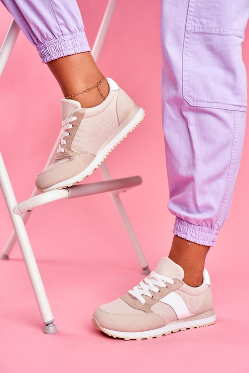 Športové dámske béžové odhodlanie