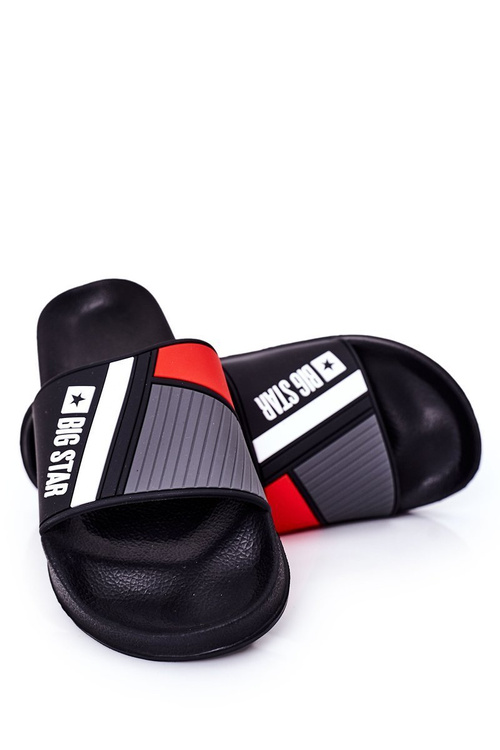 Pánské Nazouváky Big Star HH174836 Černé