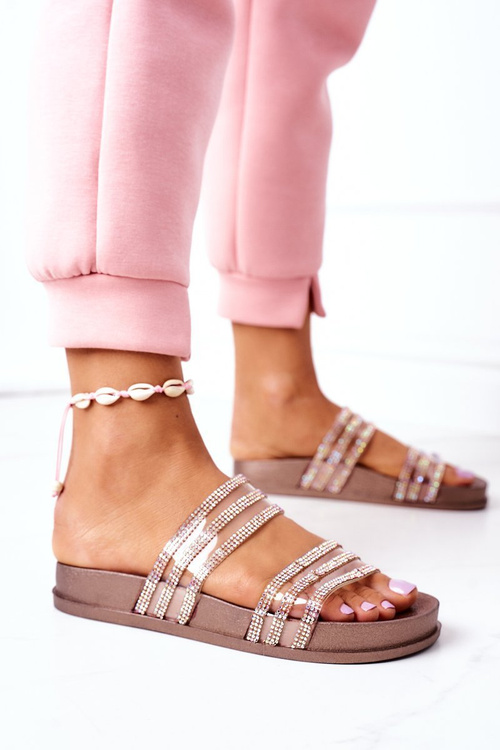 Gumové žabky s ružovým zlatom chýbaš mi