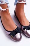 Dámské Baleríny Elegantní Pewter LaDonna