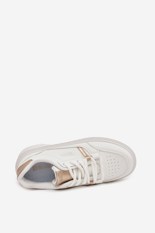 Dámske Sneakers Na Platforme Big Star SS274359 Biele