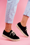 Dámské Espadrilky Černé Sonya