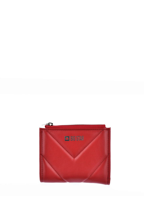 Malá peněženka na zip Big Star JJ674059 červená