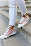 Dámske nízke tenisky Veľká hviezda JJ274385 Pink