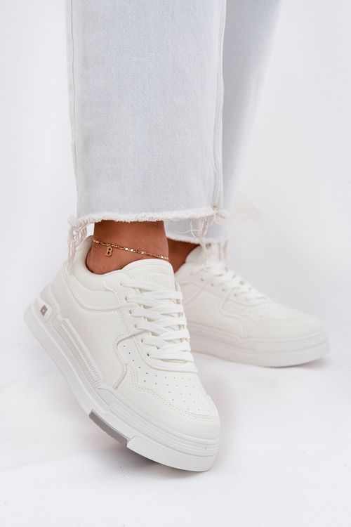 Nízke Dámske Sneakers Big Star RR274A310 HI-POLY SYSTEM Biele