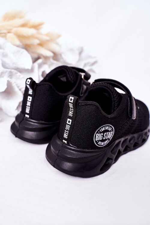 Dětské Sportovní Obuv Sneakersy Big Star HH374184 Černé