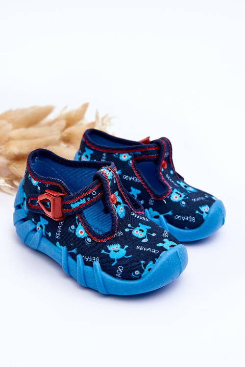 Befado Papcie Shoes Boys 110p476 modrá