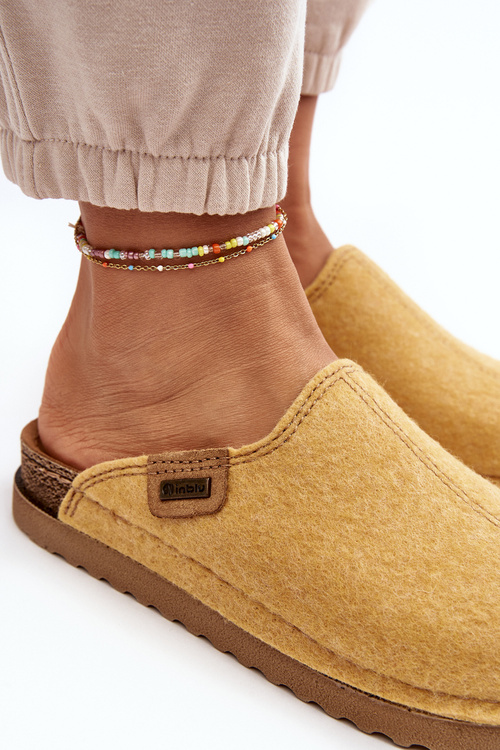 Dámské domácí pantofle Inblu DJ000010 žluté