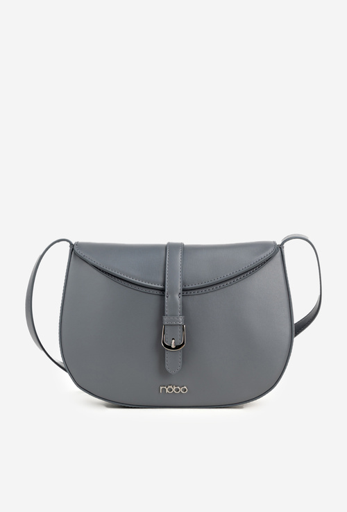 Kabelka typu poštárka NOBO BAG5780-M12 Grafitová