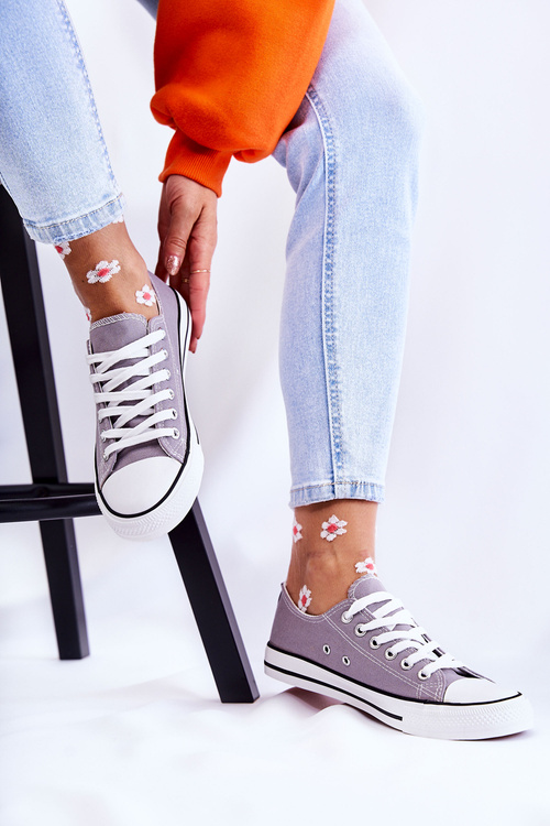 Dámské klasické tenisky Šedá Be Mine