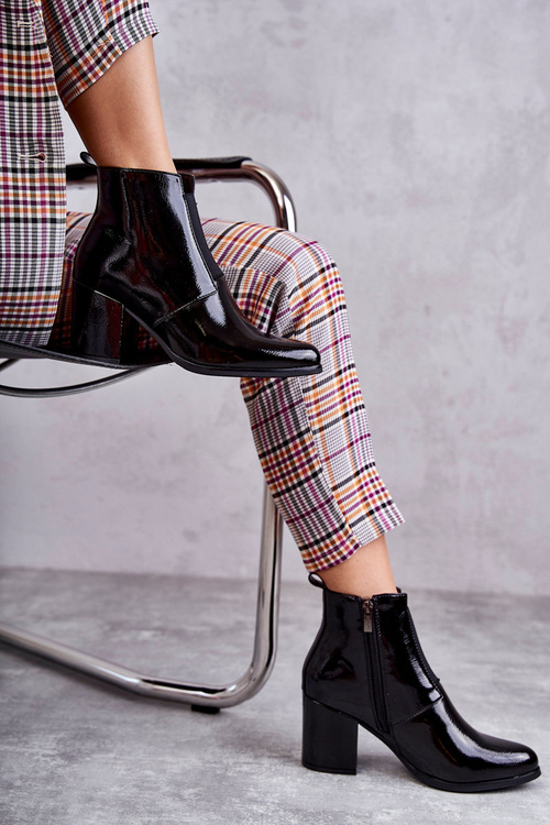 Klasické lakované boty La.Fi 260035B-LA Černe