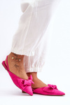 Dámske posuvné baleríny s lukom Fuchsja Nadine