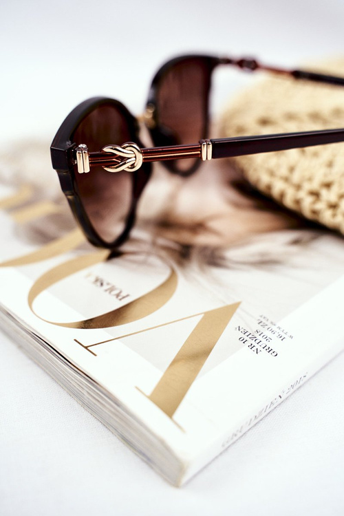 Prius PR-V33/2 Slnečné okuliare Brown Gradient