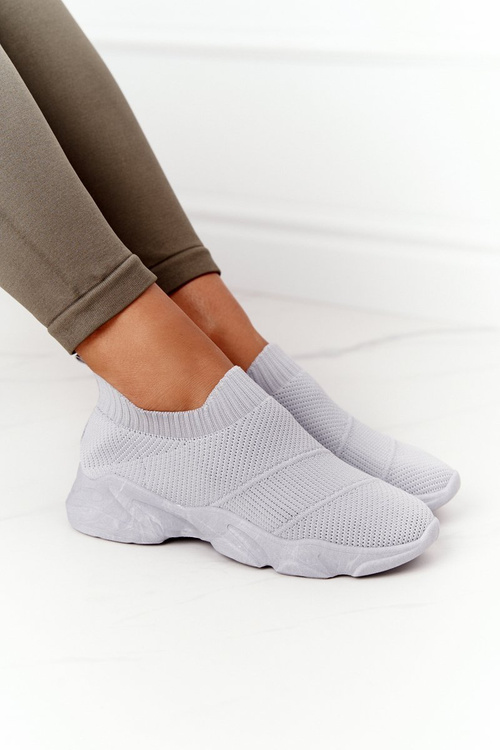 Dámské Tenisky Slip-on Šedé Yoga Class