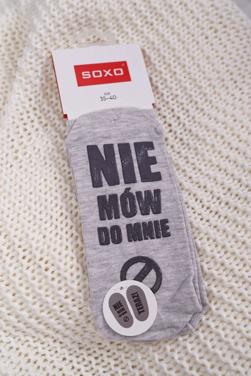 Dámske ponožky Soxo, teraz so mnou nehovor